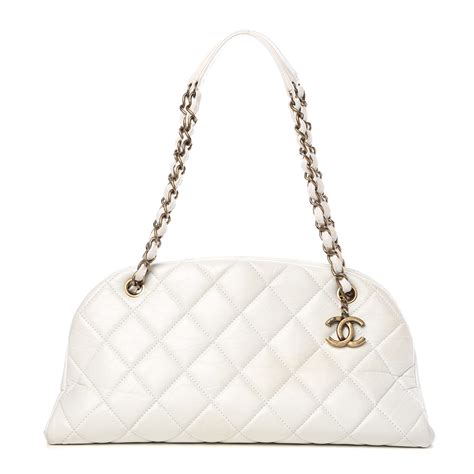 chanel mademoiselle bowling bag|chanel vintage quilted waist bag.